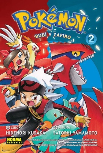 Manga Pokemon 10 Rubí Y Zafiro 2 - Hidenori Kusaka -