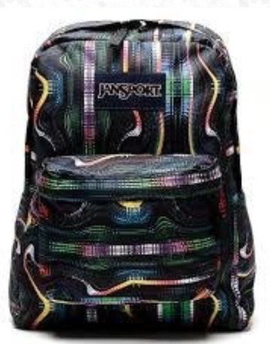 Mochila Jansport Superbreaklmulti Frecuency 25l Original!