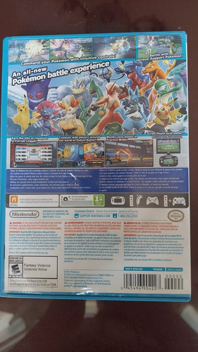 Pokemon Pokkén Tournament Para Wii U Vídeojuego (Usado)