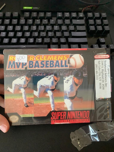 Roger Clemens' Mvp Baseball Snes