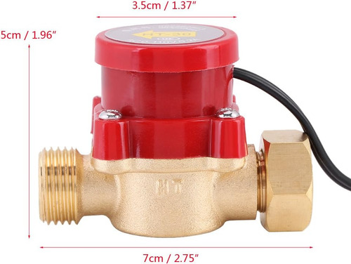 Interruptor Magnético Con Sensor De Flujo De Wate, Bomba De