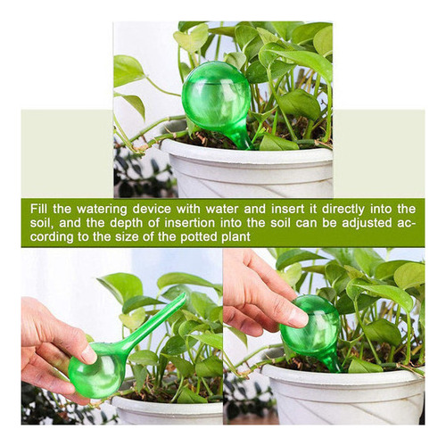 8 Globos De Riego De Plantas Bolas De Autorriego Automáticas
