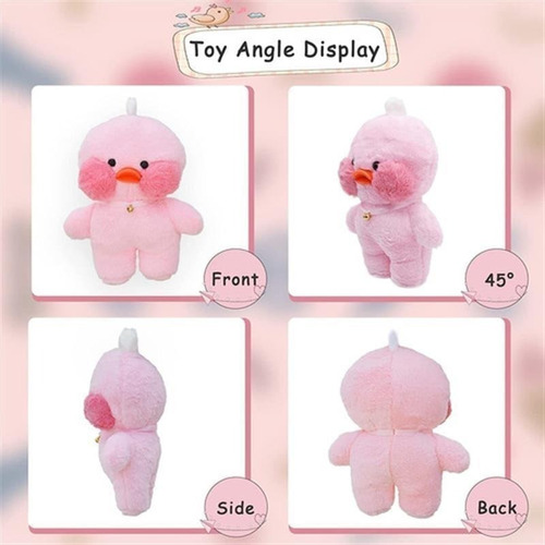 2 Peças Boneca De Pelúcia Lalafanfan Mimi Duck