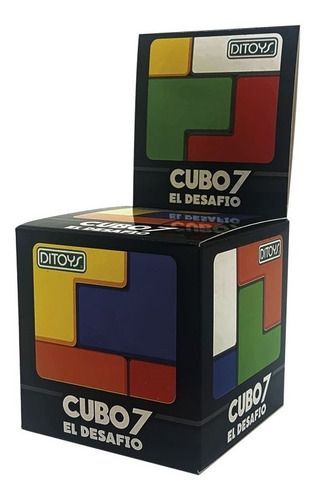 Juego De Ingenio Cubo 7 El Desafio Original Ditoys 2454