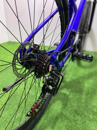 Imagen 4 de 10 de Bicicleta Aluminio Azul Mtb Aro 27,5 Pegaso Bikes