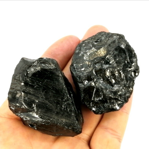 340cts Cristal Azabache Ámber Carbón Negro Brasil Protección