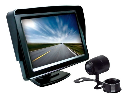 Pantalla 4.5 PuLG Para Tablero Con Cámara De Reversa Src300