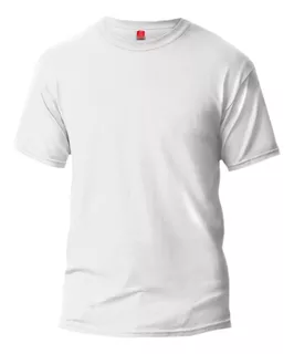 Playera De Algodón Cuello Redondo Manga Corta Para Hombre