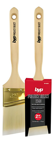 Byp Brocha Corte Angular 2 De Poliéster Extra Largos