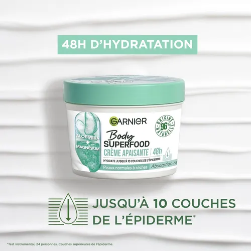 Garnier - Body Superfood - Crema Calmante Para El Cuidado Co