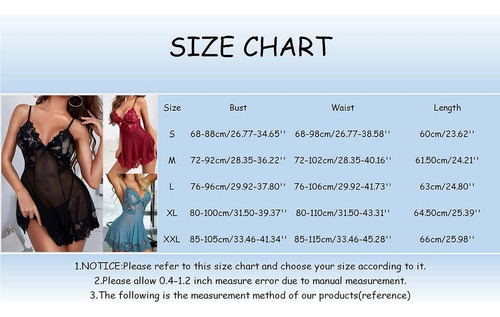 Lencería Para Mujer Ropa De Dormir De Encaje Trajes De