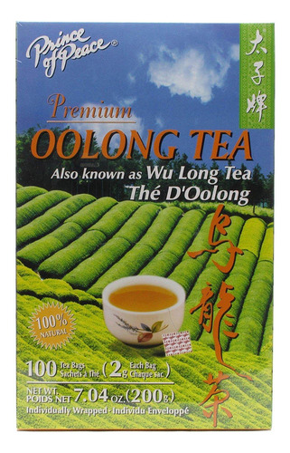 100 Bolsas De Té Oolong Prince Of Peace 