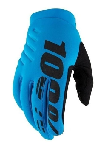 Guantes 100% Brisker Turquesa  Enduro Atv Moto Motocross Mx