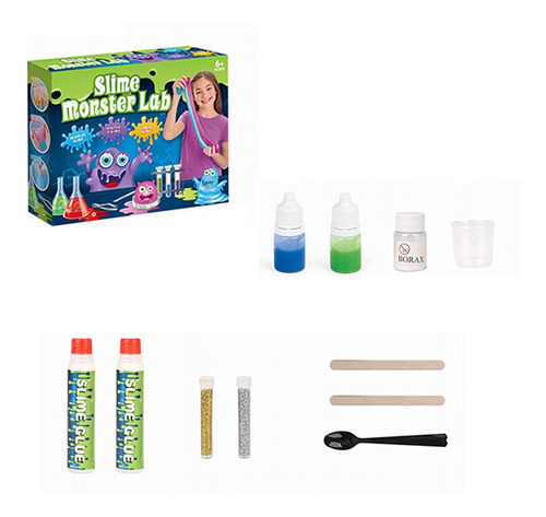 Slime Kit Completo Para Crear Tu Propio Diy 1 Increible St