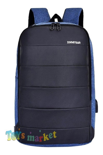 Imagen 4 de 10 de Mochila Inteligente Porta Notebook Usb Auxiliar Auriculares