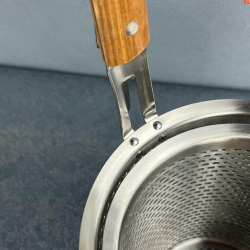 Colador De Fideos De Acero Inoxidable, Cuchara 14 Cm