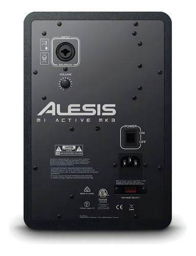 Monitor de estúdio ativo Alesis M1 Active Mk3