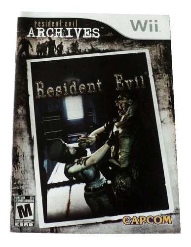 Instructivo En Frances De Resident Evil 1 Nintendo Wii