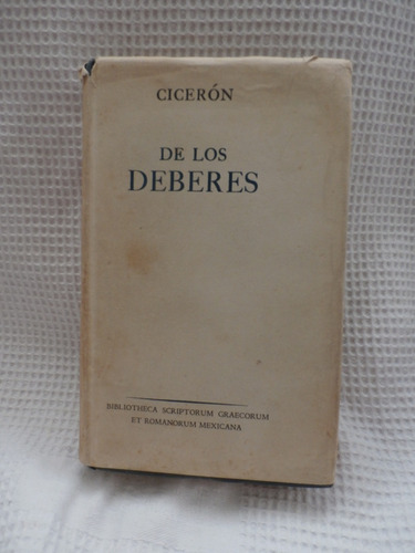  Los Deberes.  Ciceron