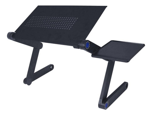 Suporte De Cama Desk Slim C/ Mousepad P/ Notebook | Preto