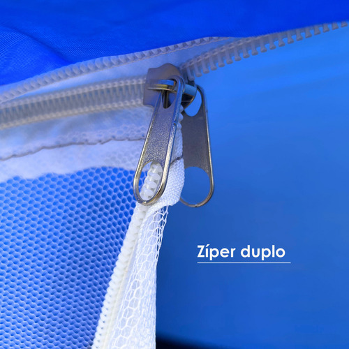 Barraca De Camping 2x2m Para 4 Pessoas Com Cobertura