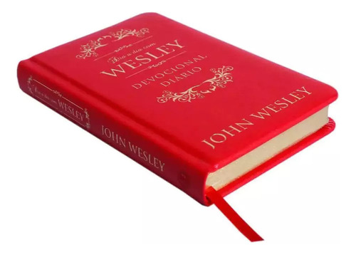 Livro Dia A Dia Com John Wesley - Devocional Diário | Capa Luxo