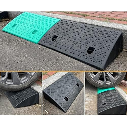 Rampas De Bordillo Portátiles De 5.1 De Alto De Plás...
