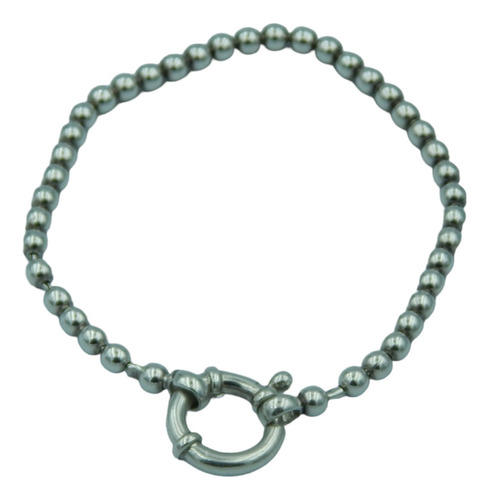  Elegante Pulsera De Plata De Bolas - Joyería De Calidad 