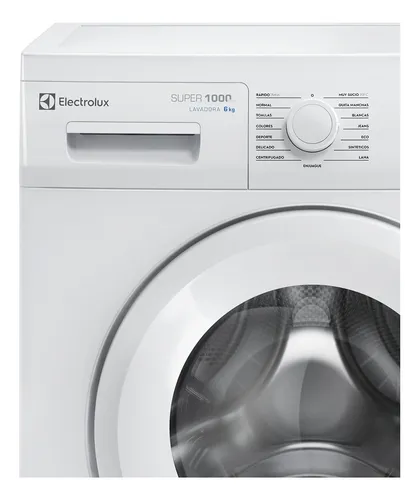 Electrolux EWFB06E5VSSW lavarropas blanco 1000rpm de capacidad 6kg