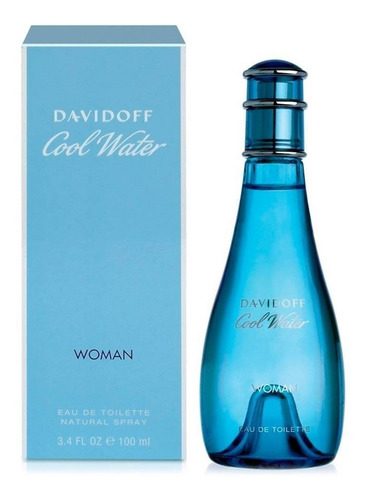 Imagen 2 de 2 de Cool Water By Davidoff Para Dama 100 Ml Original