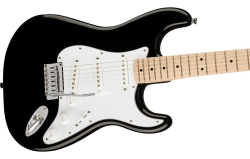 Guitarra Squier Affinity Stratocaster Mn Wpg Blk Cor Preto