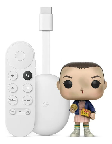 Chromecast tv Gen 4 - 4k Hdr. Wifi+bth+c. Remoto Funko pop!