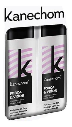  Kit Capilar Shampoo Y Acondicionador Fuerza Y Vigor Kanechom