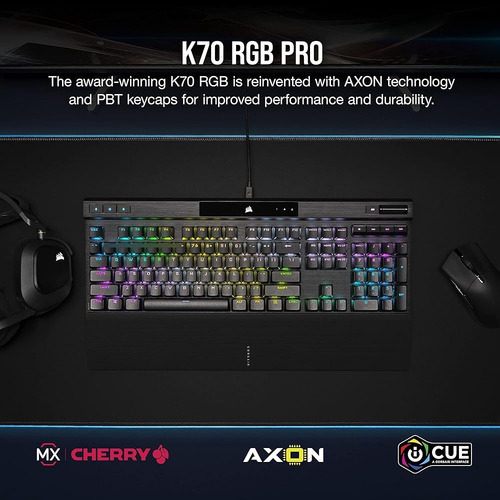 Teclado Mecánico Para Juegos Corsair K70 Rgb Pro - Interrupt