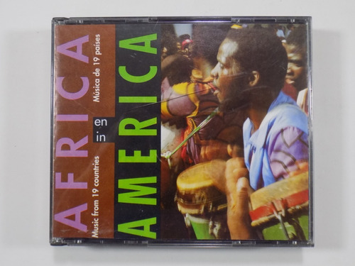 Varios África En América 3 Cds México Reggae Latín Jazz Folk