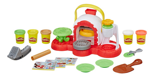 Play-doh Horno Para Pizza - Horno De Juguete Y 5 Colores 