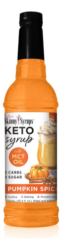 Jarabe Keto Skinny Syrups Pumpkin Spice Sugar Free 750ml Imp