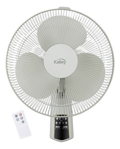 Ventilador Kalley 16'' K-vpar16c Estructura Blanco Aspas Blanco 120V