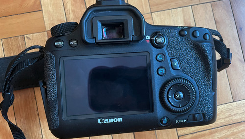 Canon Eos 6d (n) Dslr Impecable! Full Frame! Negro (Usado)