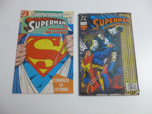 Superman El Hombre De Acero Dc Especial Coleccionistas
