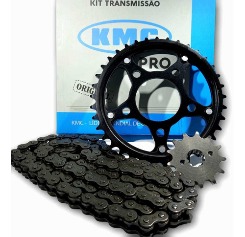 Kit Relação Kmc Pro Honda Cbx 250 Twister 2002 A 2008