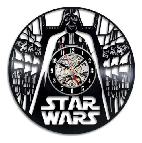 Kovides Darth Vader Wall Clock Large Star Wars Lp Clock Movi