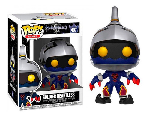 Funko Pop Figura Coleccionable Kingdom Soldier Heartless