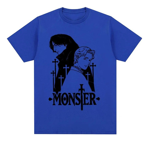 Camiseta Con Estampado Gráfico De Naoki Urasawa Monster