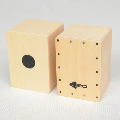 Caja De Percusión De Viaje, Tambor De Mano Compacto, Madera
