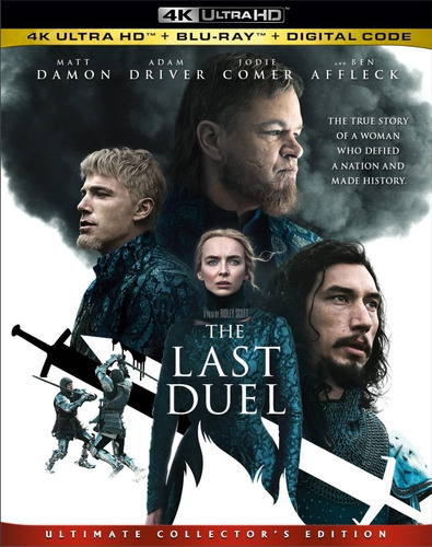 4k Ultra Hd + Blu-ray The Last Duel / El Ultimo Duelo