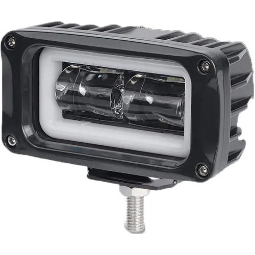 Faro Led Neblinero Rectangular Original 13d Con Direccional