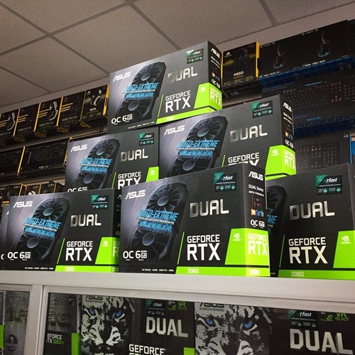 Imagen 2 de 2 de Nueva Asus Geforce Rtx 2060 Oc Evo 6gb