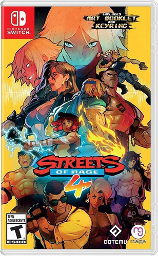 Streets Of Rage 4 Standard Edition Nintend Switch ¡envío Ya!