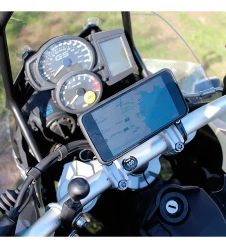 Kit Soporte Celular Moto iPhone 6s Plus Enganche Sp Connect